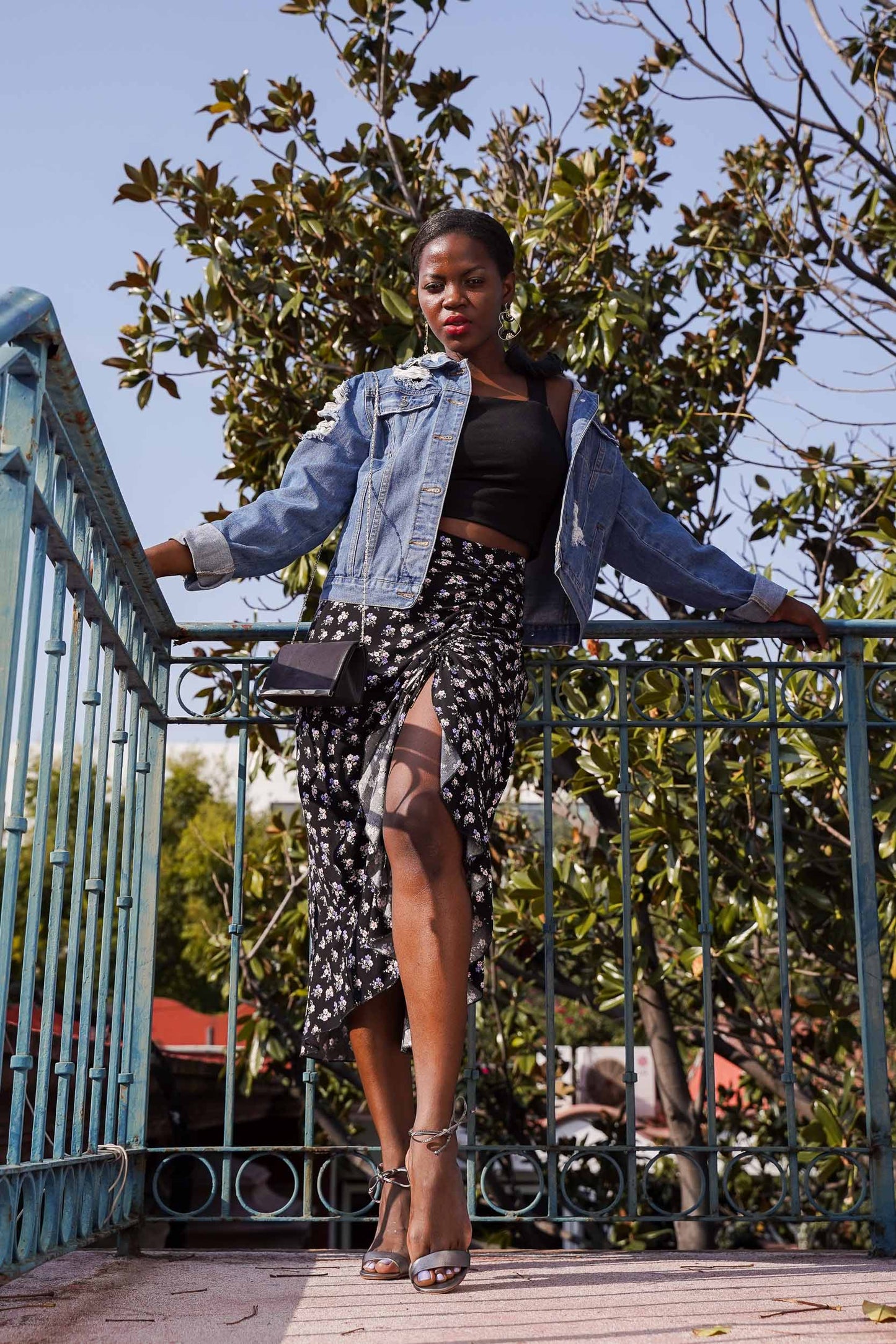 Falda Trinidad Midi