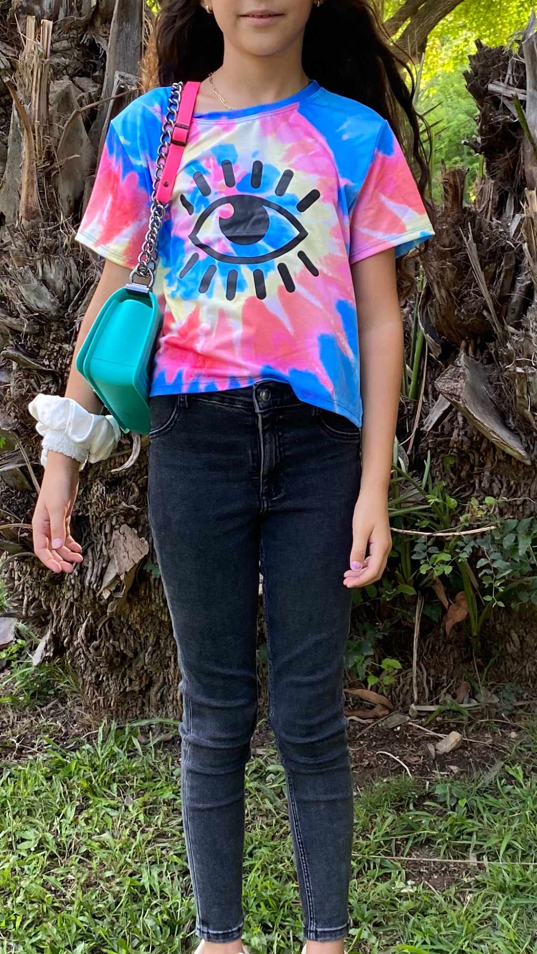 Tie Dye Eye - Girls T-Shirt