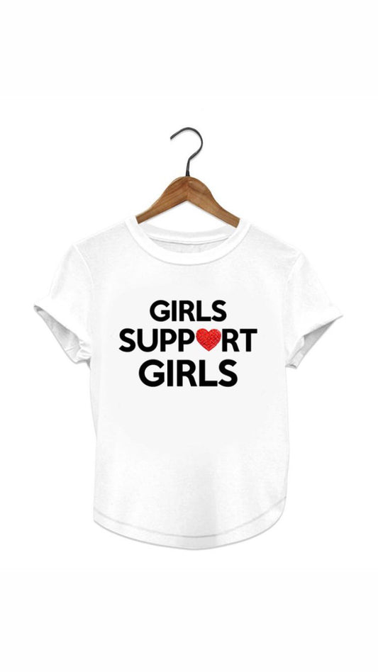 Girls Support Girls Graphic Tee