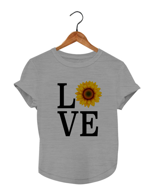 Love Graphic Tee Gris