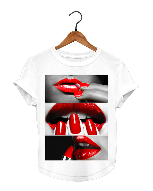 Camiseta Labios