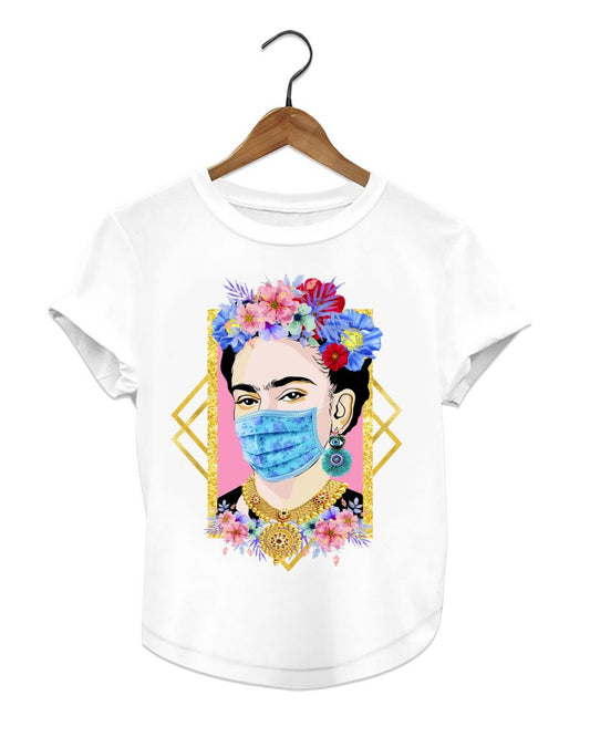 Frida Cubrebocas Graphic Tee