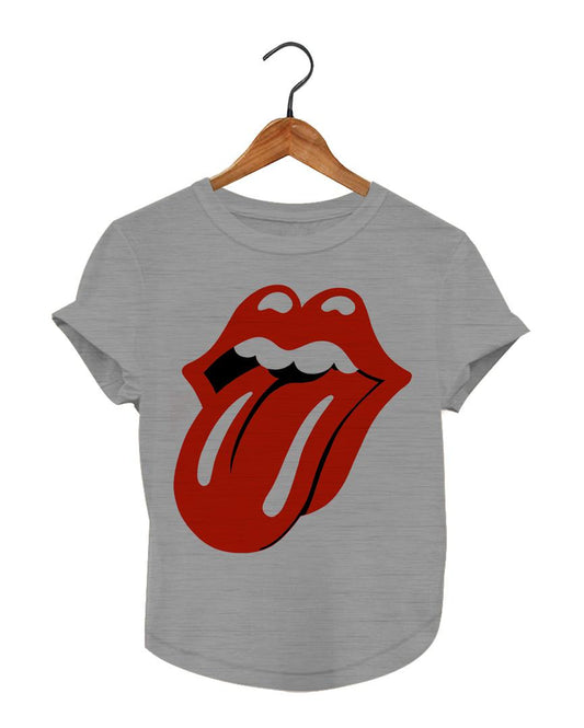 Rolling Stone Graphic Tee Gris